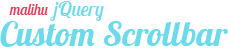 jQuery custom scrollbar